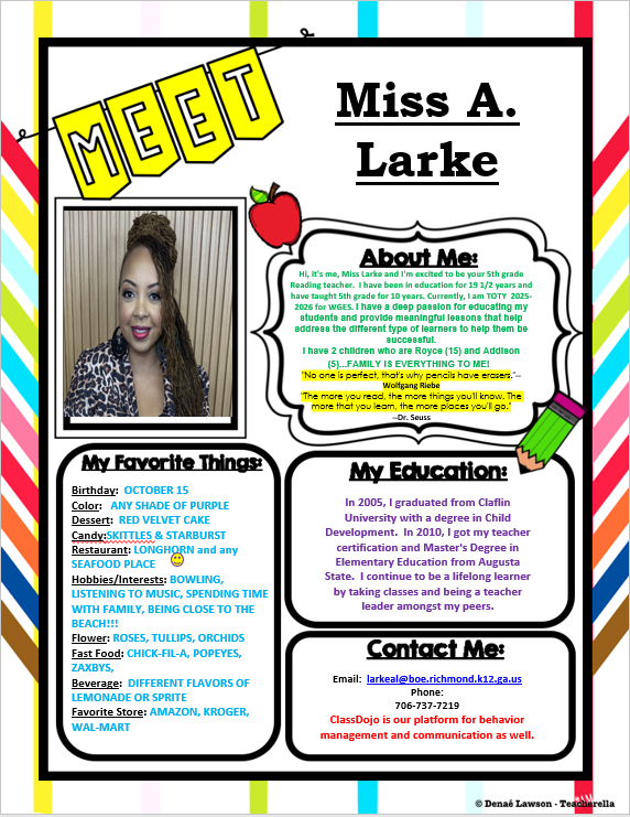 Meet Miss Larke